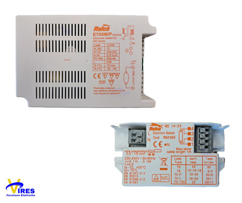Ballast elettronico per - ballast,