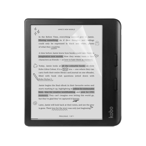 Vetro per kobo libra color - vetro, 2