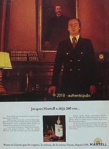 Publicite martell cognac - publicite,