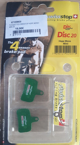 Plaquettes vtt frein disque - frein,