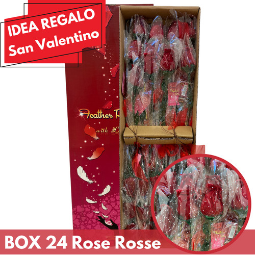 Box rose rosse idea - rosse, regalo
