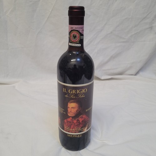 Bottiglia vino rosso - , grigio