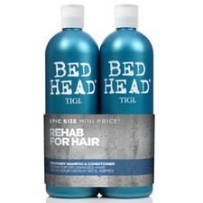 Set Idratante Per Capelli Secchi TIGI Recovery Tween Duo Shampoo + Balsamo 750ml
