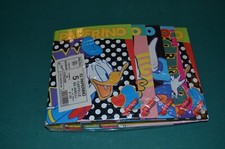 5 Cartelle ad anelli formato mm 175x220 "IO PAPERINO!" Collezione GOLD by Pigna