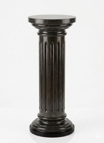 Colonna marmo nero cm80 - in,