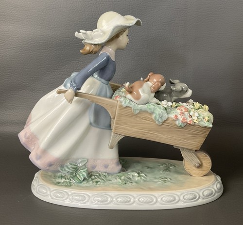 Lladro 5460 barrow fun - barrow,