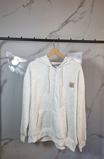 Felpa Carharrt Bianca Con Zip