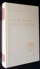 Amleto Otello Macbeth Re Lear Willliam Shakespeare De Agostini Club 1969
