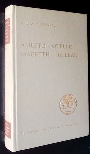 Amleto otello macbeth lear - amleto,