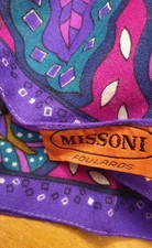 Foulards Missoni - lana e seta - 155 cm - multicolore