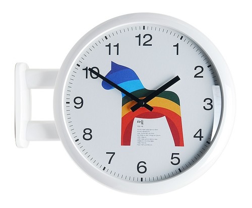 Orologio parete bifacciale - da,