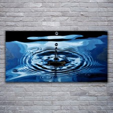 Immagine Arte da Parete Vetro Tempereto 120x60 Arte dell'acqua