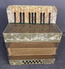 Piccola Fisarmonica Vintage Madreperla 12 Bassi Funzionante