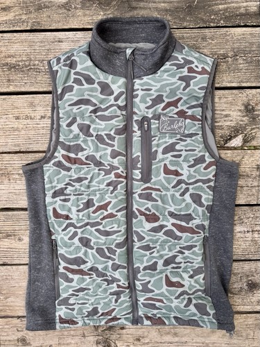 Burlebo deer camo puffer - burlebo, vest
