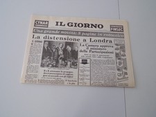 Quotidiani il Giorno primo numero primo anno aprile 1956 inserto d'epoca