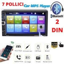 stereo auto bluetooth vivavoce mirror mp3 usb aux micro sd autoradio 7 pollici