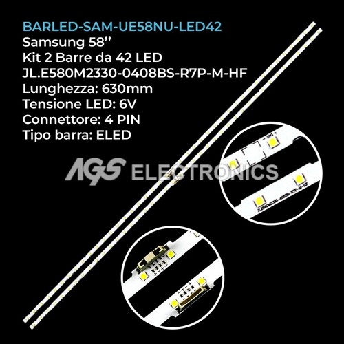 Kit barre strip led tv - kit,