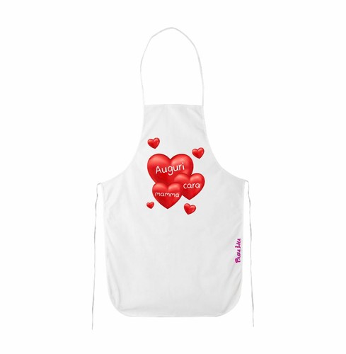 Grembiule bianco cucina - grembiule,