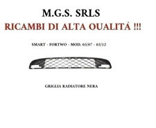 GRIGLIA, CALANDRA, MASCHERINA RADIATORE NERA SMART FORTWO (03/07-03/12)