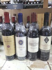 4 Bottles  Sassicaia Masseto