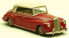 1954-1955 Mercedes 300 B Cabriolet (W 186) Adenauer tetto chiuso rosso 1/43