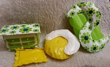 BARBIE LOTTO Mobili Gonfiabili Originali Vintage Anni 70. Mattel