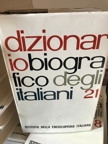 Dizionario biografico degli - dizionario,