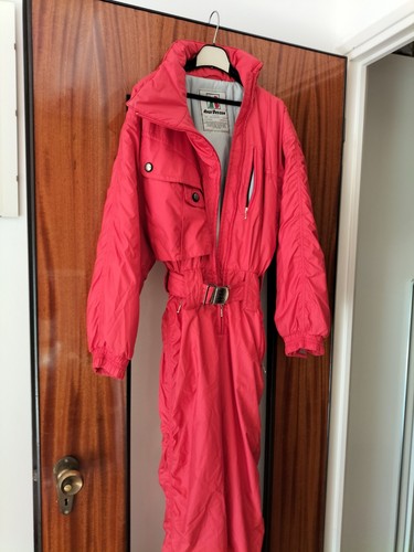 Tuta sci monopezzo vintage