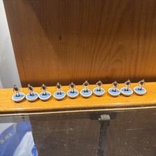 10 x Subbuteo HW Aston Villa, squadra Burnley