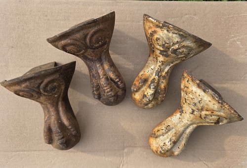 Pezzi antichi piedi vasca - pezzi,