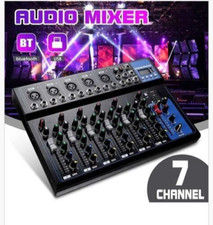 7 Channel Audio Mixer
