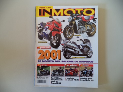 Moto 2000 cagiva raptor - 10/2000,