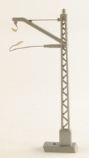 Palo traliccio tipo LS sostegno catenaria linea aerea H=11cm x plastico H0 1:87
