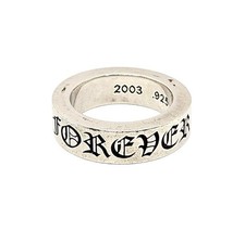 Chrome hearts forever ring - chrome,