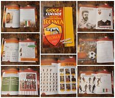Libro GIOCA❗COLORA❗tifosi ROMA ??calcio⚽ bambini didattico no album calciatori