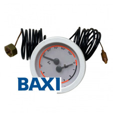 Termomanometro bianco d.60