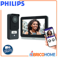 Philips Videocitofono Wi-Fi Monitor Touch Screen 7'' WelcomeEye Connect3 Philips