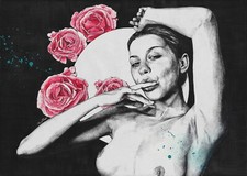 Disegno realistico erotico