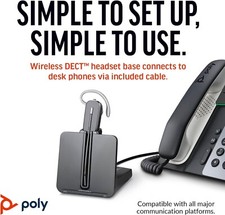 Poly CS540 Cuffie DECT