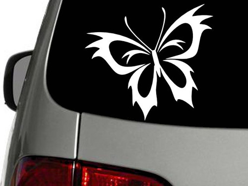 Elegante farfalla adesivo - farfalla,