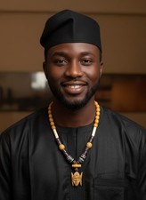 Collana con ciondolo osso maschera africana fatta a mano per uomo, gioielli perle corno tribale