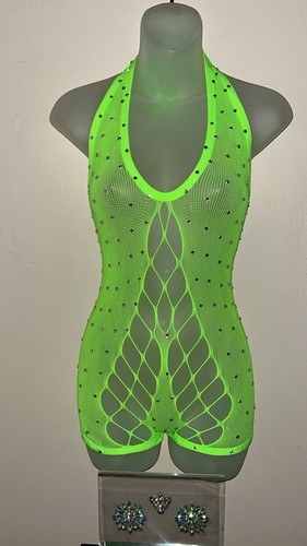 Exotic dancewear neon green - neon,