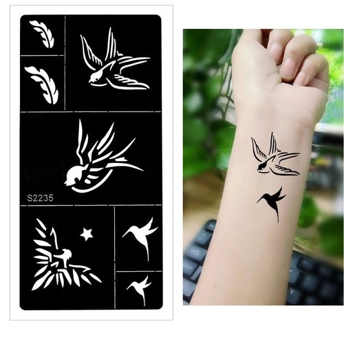 Stencil tatuaggio henné