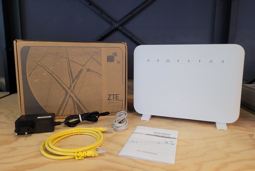 Modem router zte zxhn h6645p - modem,