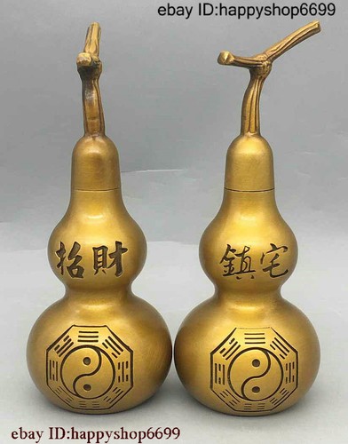 Coppia statue zucca ricchezza