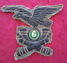 Fregio cappello Alpini E.I. 6° Reggimento anni '80 reducistico