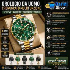 Orologio uomo cronografo
