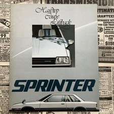 toyota sprinter hardtop coupe