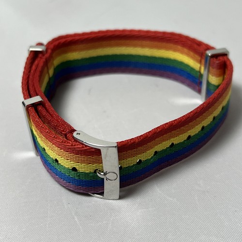 Omega cinturino arcobaleno - omega,