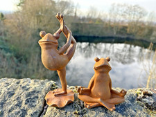 Set 2 rane yoga arrugginite in